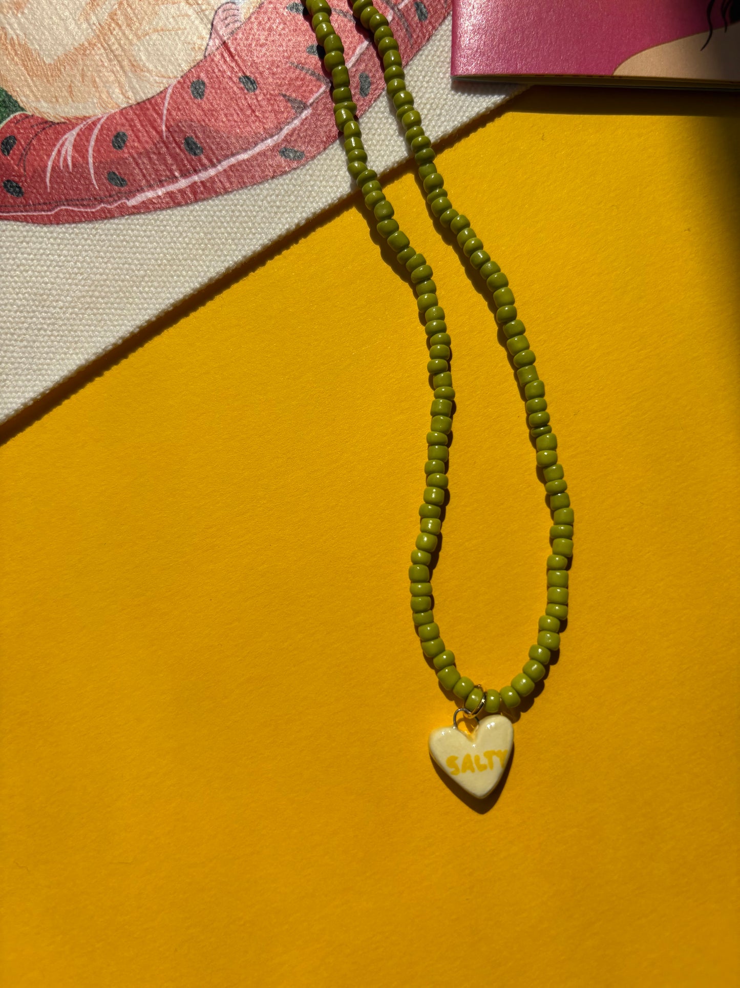 Collanina CUORE VERDE 💛