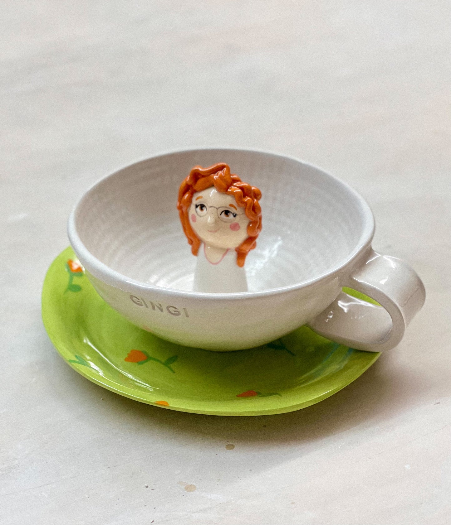 TAZZA ARTISTICA NORMALE CON PERSONA