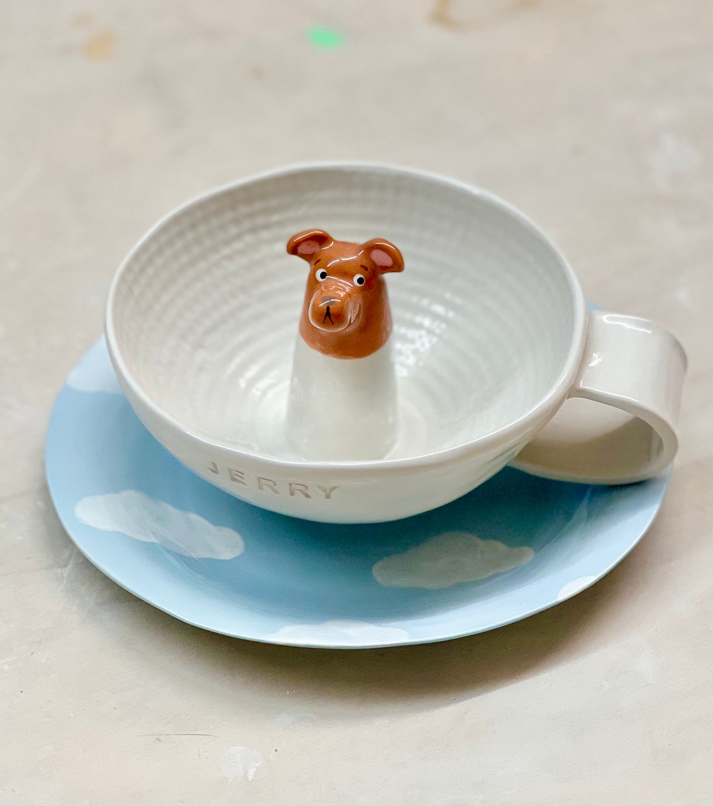 TAZZA ARTISTICA NORMALE CON PET