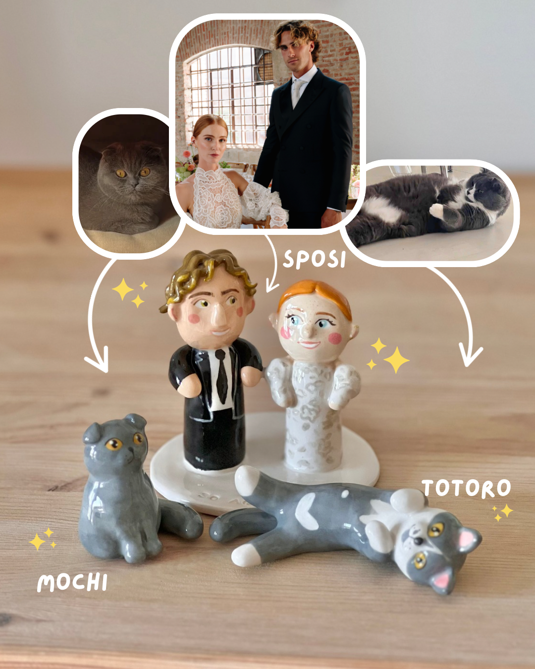 CAKE TOPPER EVENTI 👰🏼‍♀️💒