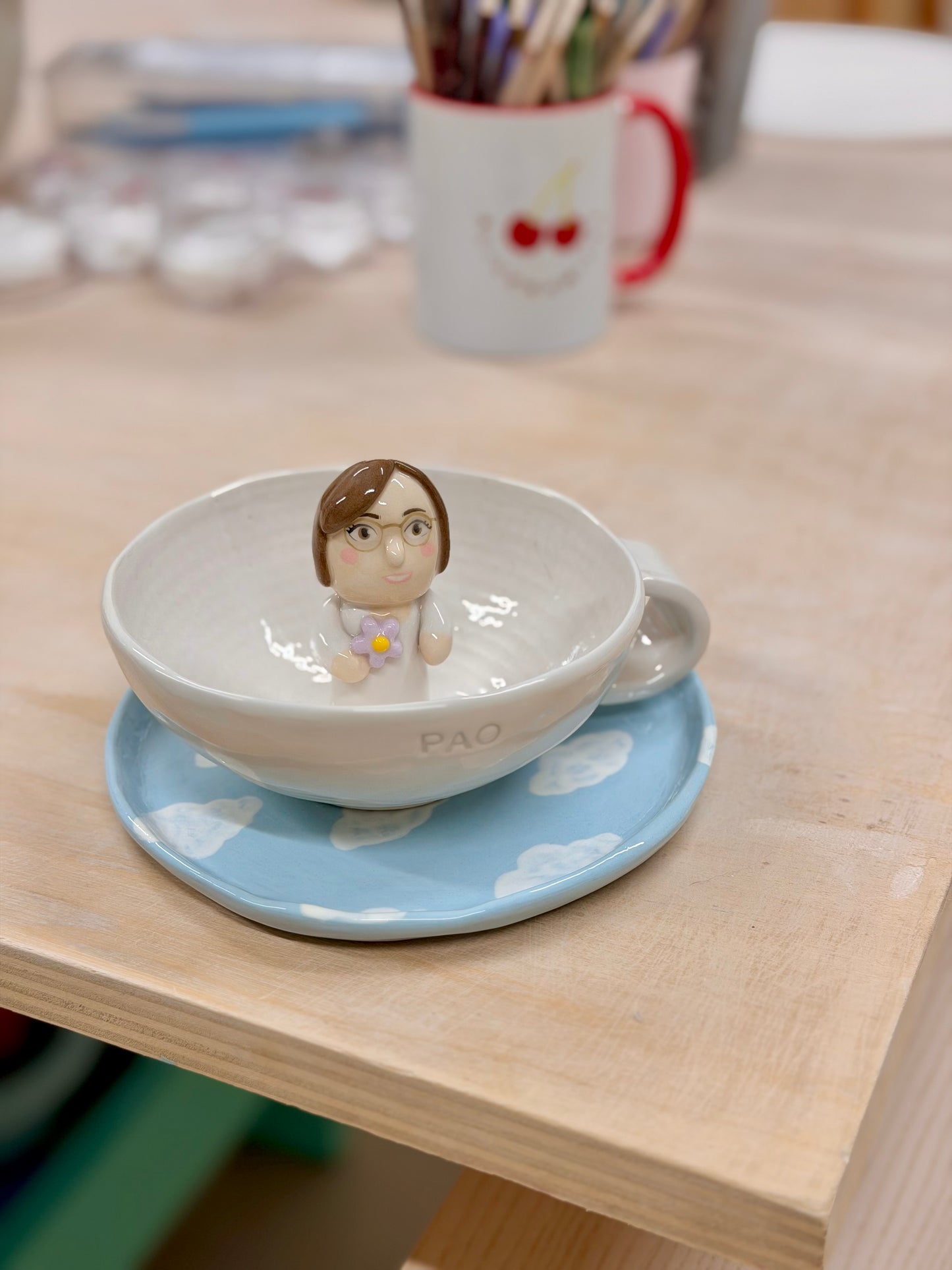 TAZZA ARTISTICA NORMALE CON PERSONA