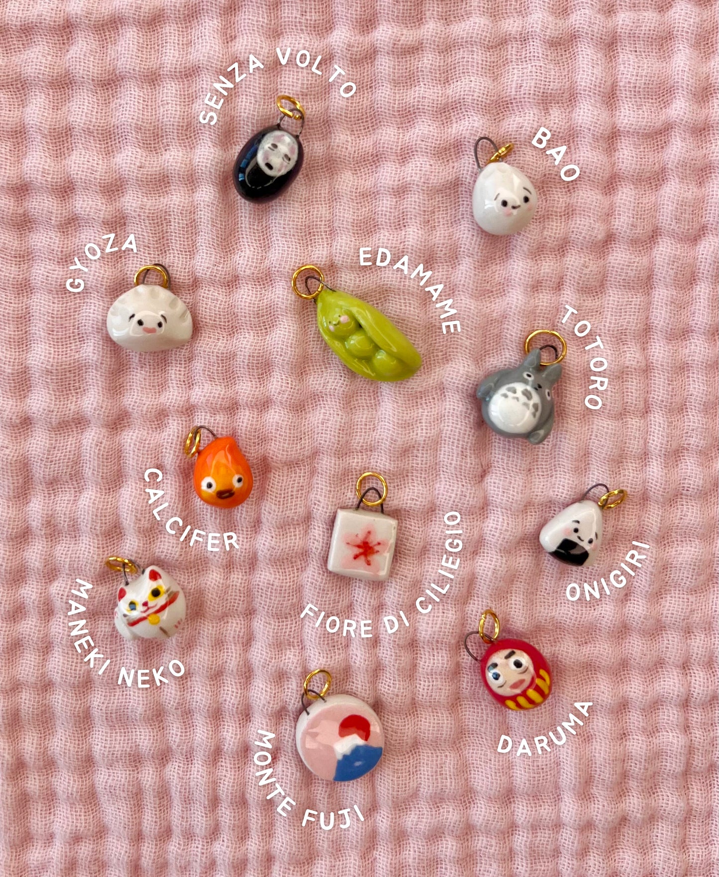 JAPAN CHARMS 🌱🍜🌸⛩️