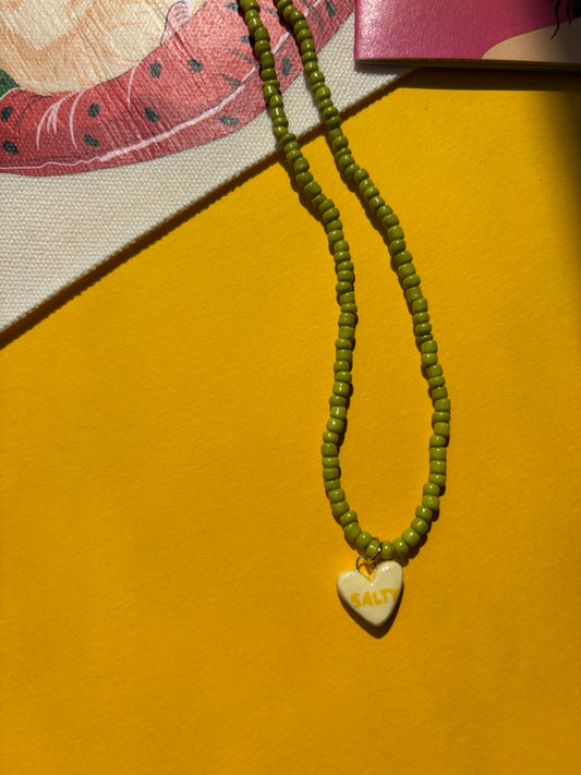 Collanina CUORE VERDE 💛