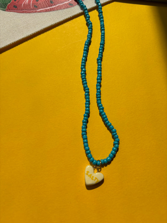 Collanina CUORE AZZURRO 2 💛