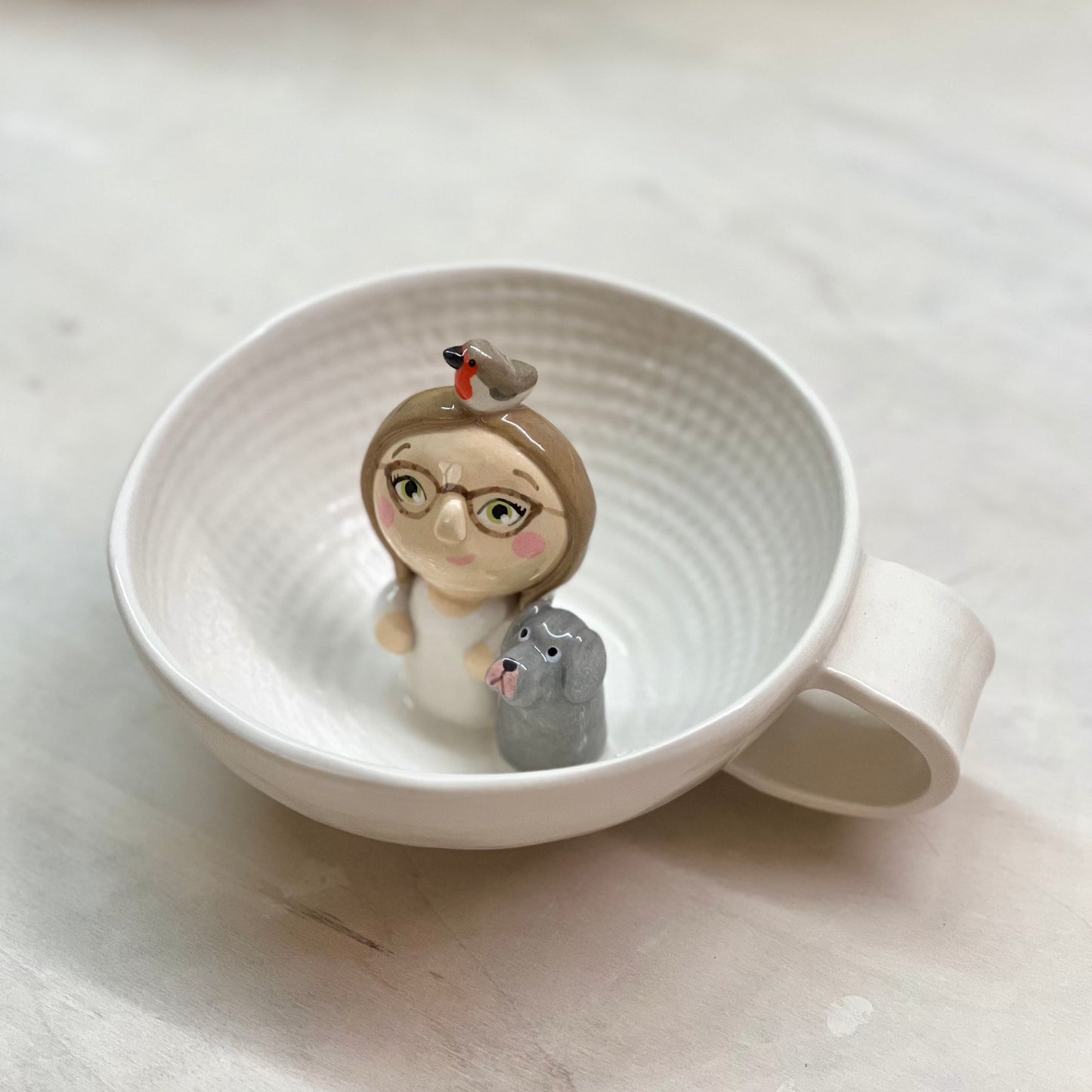 TAZZA ARTISTICA NORMALE CON PERSONA